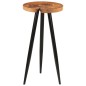 vidaXL Baumstamm-Bartisch Ø53x105 cm Massivholz Akazie vidaXL Baumstamm-Bartisch Ø53x105 cm Massivholz Akazie