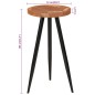 vidaXL Baumstamm-Bartisch Ø53x105 cm Massivholz Akazie vidaXL Baumstamm-Bartisch Ø53x105 cm Massivholz Akazie