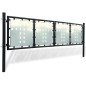 vidaXL Zauntor (Einzeltor) Schwarz 300x150 cm vidaXL Zauntor (Einzeltor) Schwarz 300x150 cm