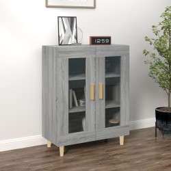 vidaXL Sideboard Grau Sonoma 69,5x34x90 cm Holzwerkstoff