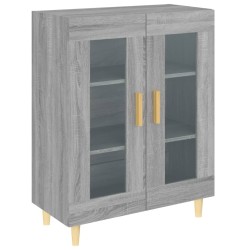 vidaXL Sideboard Grau Sonoma 69,5x34x90 cm Holzwerkstoff