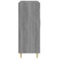 vidaXL Sideboard Grau Sonoma 69,5x34x90 cm Holzwerkstoff