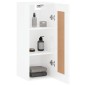 vidaXL Wandschrank Hochglanz-Weiß 34,5x34x90 cm Holzwerkstoff vidaXL Wandschrank Hochglanz-Weiß 34,5x34x90 cm Holzwerkstoff