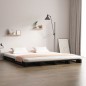 vidaXL Palettenbett Schwarz 160x200 cm Massivholz Kiefer vidaXL Palettenbett Schwarz 160x200 cm Massivholz Kiefer