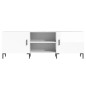 vidaXL TV-Schrank Hochglanz-Weiß 150x30x50 cm Holzwerkstoff vidaXL TV-Schrank Hochglanz-Weiß 150x30x50 cm Holzwerkstoff