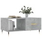 vidaXL Couchtisch Betongrau 90x50x40 cm Holzwerkstoff vidaXL Couchtisch Betongrau 90x50x40 cm Holzwerkstoff