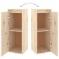 vidaXL Wandschrank 30x30x80 cm Massivholz Kiefer vidaXL Wandschrank 30x30x80 cm Massivholz Kiefer