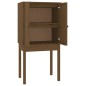 vidaXL Highboard Honigbraun 60x40x120 cm Massivholz Kiefer vidaXL Highboard Honigbraun 60x40x120 cm Massivholz Kiefer