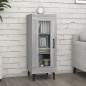 vidaXL Sideboard Grau Sonoma 34,5x34x90 cm Holzwerkstoff vidaXL Sideboard Grau Sonoma 34,5x34x90 cm Holzwerkstoff
