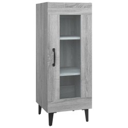 vidaXL Sideboard Grau Sonoma 34,5x34x90 cm Holzwerkstoff