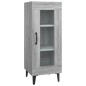 vidaXL Sideboard Grau Sonoma 34,5x34x90 cm Holzwerkstoff vidaXL Sideboard Grau Sonoma 34,5x34x90 cm Holzwerkstoff