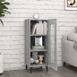 vidaXL Sideboard Grau Sonoma 34,5x34x90 cm Holzwerkstoff vidaXL Sideboard Grau Sonoma 34,5x34x90 cm Holzwerkstoff