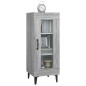 vidaXL Sideboard Grau Sonoma 34,5x34x90 cm Holzwerkstoff vidaXL Sideboard Grau Sonoma 34,5x34x90 cm Holzwerkstoff