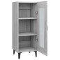 vidaXL Sideboard Grau Sonoma 34,5x34x90 cm Holzwerkstoff vidaXL Sideboard Grau Sonoma 34,5x34x90 cm Holzwerkstoff