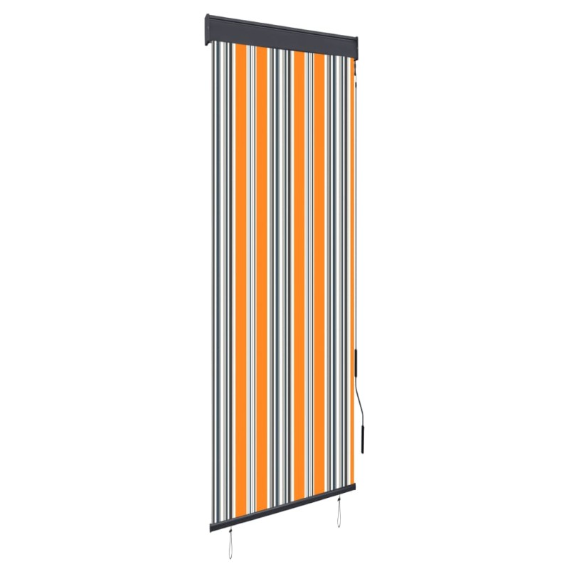 vidaXL Außenrollo 60 x 250 cm Gelb und Blau vidaXL Außenrollo 60 x 250 cm Gelb und Blau