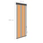 vidaXL Außenrollo 60 x 250 cm Gelb und Blau vidaXL Außenrollo 60 x 250 cm Gelb und Blau