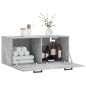 vidaXL Wandschrank Betongrau 80x36,5x35 cm Holzwerkstoff vidaXL Wandschrank Betongrau 80x36,5x35 cm Holzwerkstoff