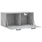 vidaXL Wandschrank Betongrau 80x36,5x35 cm Holzwerkstoff vidaXL Wandschrank Betongrau 80x36,5x35 cm Holzwerkstoff