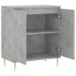 vidaXL Sideboard Betongrau 60x35x70 cm Holzwerkstoff vidaXL Sideboard Betongrau 60x35x70 cm Holzwerkstoff