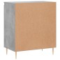 vidaXL Sideboard Betongrau 60x35x70 cm Holzwerkstoff vidaXL Sideboard Betongrau 60x35x70 cm Holzwerkstoff