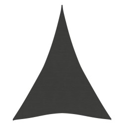 vidaXL Sonnensegel 160 g/m² Anthrazit 5x7x7 m HDPE