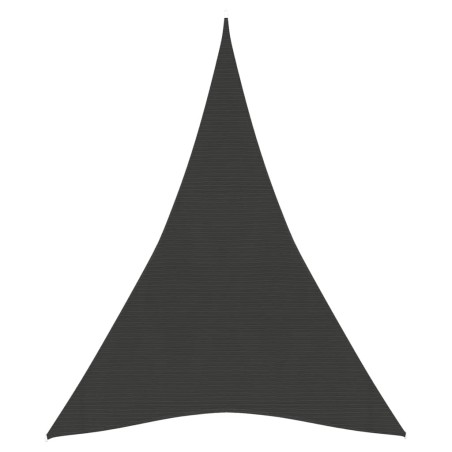 vidaXL Sonnensegel 160 g/m² Anthrazit 5x7x7 m HDPE