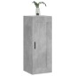 vidaXL Wandschrank Betongrau 34,5x34x90 cm Holzwerkstoff vidaXL Wandschrank Betongrau 34,5x34x90 cm Holzwerkstoff
