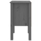 vidaXL Nachttische 2 Stk. Grau 40x35x61,5 cm Massivholz Kiefer vidaXL Nachttische 2 Stk. Grau 40x35x61,5 cm Massivholz Kiefer