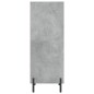 vidaXL Sideboard Betongrau 34,5x32,5x90 cm Holzwerkstoff vidaXL Sideboard Betongrau 34,5x32,5x90 cm Holzwerkstoff