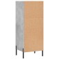 vidaXL Sideboard Betongrau 34,5x32,5x90 cm Holzwerkstoff vidaXL Sideboard Betongrau 34,5x32,5x90 cm Holzwerkstoff