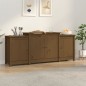 vidaXL Sideboard Honigbraun 164x37x68 cm Massivholz Kiefer vidaXL Sideboard Honigbraun 164x37x68 cm Massivholz Kiefer