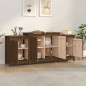 vidaXL Sideboard Honigbraun 164x37x68 cm Massivholz Kiefer vidaXL Sideboard Honigbraun 164x37x68 cm Massivholz Kiefer