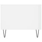vidaXL Couchtisch Hochglanz-Weiß 90x50x40 cm Holzwerkstoff vidaXL Couchtisch Hochglanz-Weiß 90x50x40 cm Holzwerkstoff