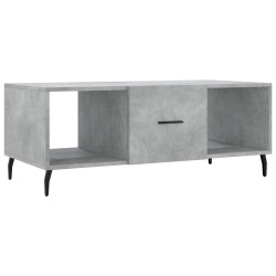 vidaXL Couchtisch Betongrau 102x50x40 cm Holzwerkstoff