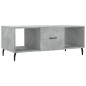 vidaXL Couchtisch Betongrau 102x50x40 cm Holzwerkstoff vidaXL Couchtisch Betongrau 102x50x40 cm Holzwerkstoff