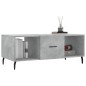 vidaXL Couchtisch Betongrau 102x50x40 cm Holzwerkstoff vidaXL Couchtisch Betongrau 102x50x40 cm Holzwerkstoff