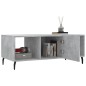 vidaXL Couchtisch Betongrau 102x50x40 cm Holzwerkstoff vidaXL Couchtisch Betongrau 102x50x40 cm Holzwerkstoff