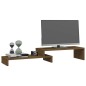 vidaXL Monitorständer Honigbraun (52-101)x22x14 cm Massivholz Kiefer vidaXL Monitorständer Honigbraun (52-101)x22x14 cm Massivholz Kiefer