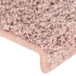 vidaXL Stufenmatten 15 Stk. 65x21x4 cm Weiß und Rosa vidaXL Stufenmatten 15 Stk. 65x21x4 cm Weiß und Rosa