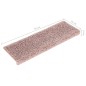 vidaXL Stufenmatten 15 Stk. 65x21x4 cm Weiß und Rosa vidaXL Stufenmatten 15 Stk. 65x21x4 cm Weiß und Rosa