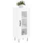 vidaXL Sideboard Hochglanz-Weiß 34,5x34x90 cm Holzwerkstoff vidaXL Sideboard Hochglanz-Weiß 34,5x34x90 cm Holzwerkstoff
