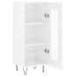 vidaXL Sideboard Hochglanz-Weiß 34,5x34x90 cm Holzwerkstoff vidaXL Sideboard Hochglanz-Weiß 34,5x34x90 cm Holzwerkstoff