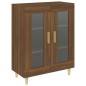 vidaXL Sideboard Braun Eichen-Optik 69,5x34x90 cm Holzwerkstoff vidaXL Sideboard Braun Eichen-Optik 69,5x34x90 cm Holzwerkstoff