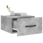vidaXL Wand-Nachttische 2 Stk. Betongrau 35x35x20 cm vidaXL Wand-Nachttische 2 Stk. Betongrau 35x35x20 cm