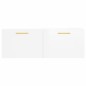 vidaXL Wandschrank Hochglanz-Weiß 100x36,5x35 cm Holzwerkstoff vidaXL Wandschrank Hochglanz-Weiß 100x36,5x35 cm Holzwerkstoff