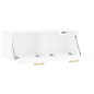 vidaXL Wandschrank Hochglanz-Weiß 100x36,5x35 cm Holzwerkstoff vidaXL Wandschrank Hochglanz-Weiß 100x36,5x35 cm Holzwerkstoff