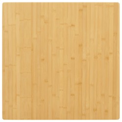 vidaXL Tischplatte 90x90x2,5 cm Bambus