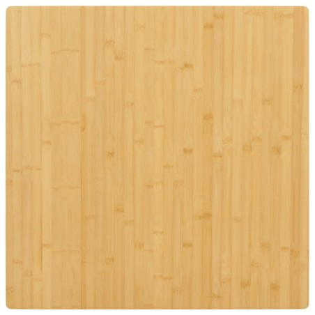 vidaXL Tischplatte 90x90x2,5 cm Bambus