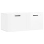vidaXL Wandschrank Hochglanz-Weiß 80x36,5x35 cm Holzwerkstoff vidaXL Wandschrank Hochglanz-Weiß 80x36,5x35 cm Holzwerkstoff