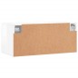 vidaXL Wandschrank Hochglanz-Weiß 80x36,5x35 cm Holzwerkstoff vidaXL Wandschrank Hochglanz-Weiß 80x36,5x35 cm Holzwerkstoff
